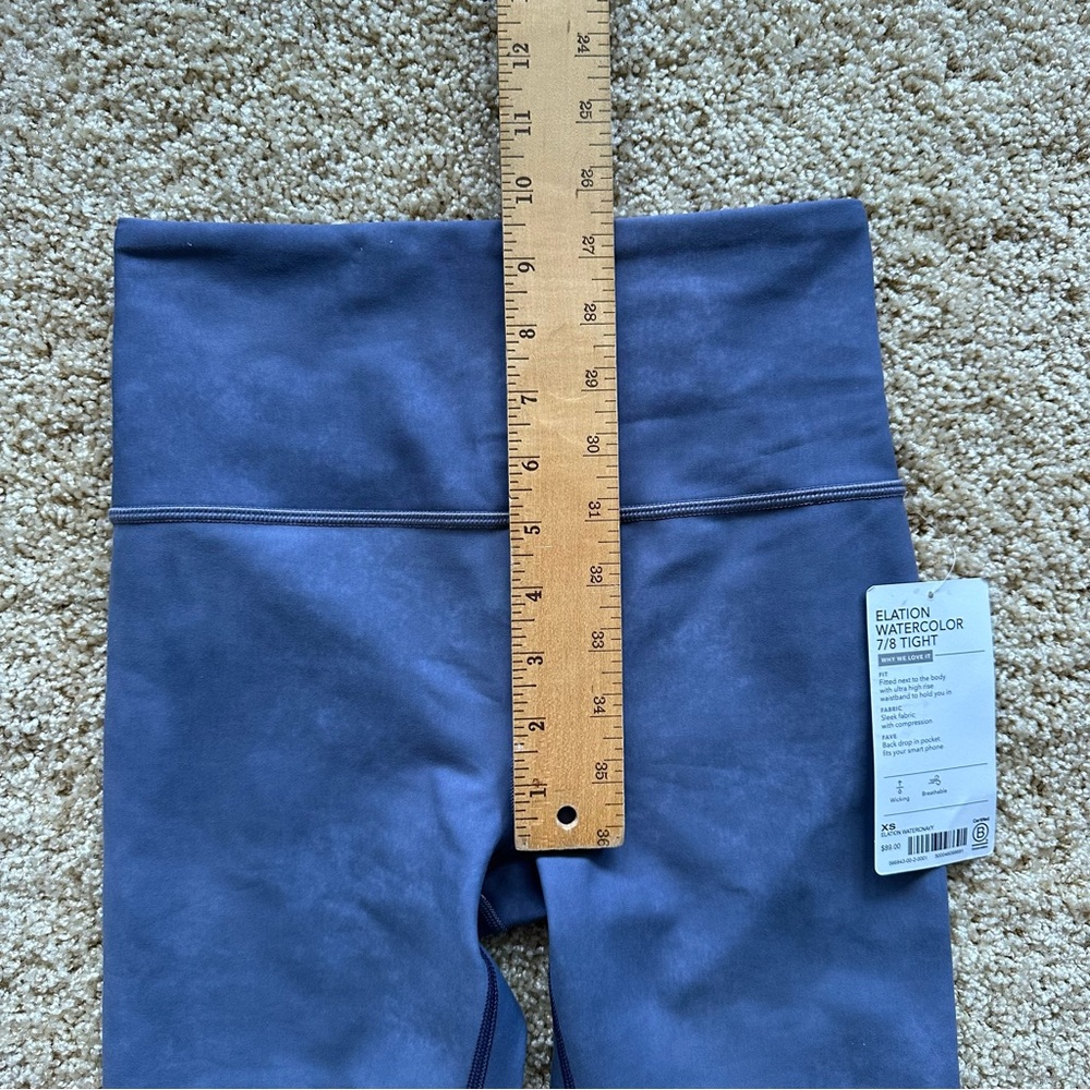 Athleta Elation Watercolor 7/8 Tight NWT‎ XS - Picture 4 of 7
